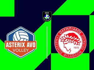 Волейбол. Лига Чемпионов. Женщины. Квалификация. Астерикс Аво (Бельгия) - Олимпиакос (Греция)