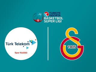 Баскетбол. Чемпионат Турции. Тюрк Телеком - Галатасарай