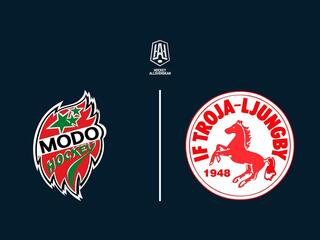 Хоккей Шведская Лига Оллсвенскан. Регулярный сезон 2025/26. МоДо (Эрншёльдсвик) - Троя-Люнгбю