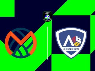 Волейбол. Лига Чемпионов. Мужчины. Квалификация. МОК Мурса (Хорватия) - Левски (Болгария)