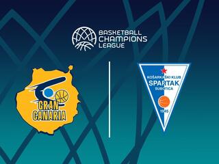Баскетбол. Лига Чемпионов. Гран Канария - Спартак Суботица