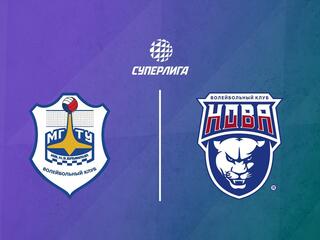 Волейбол. Суперлига. МГТУ - Нова. Мужчины