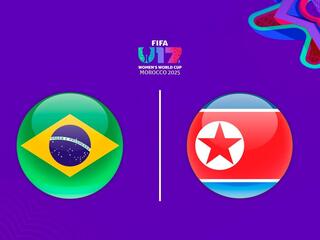 Чемпионат мира среди девушек (U-17). 1/2 финала. Бразилия - КНДР. Трансляция из Марокко
