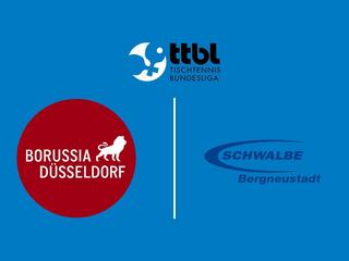 Настольный теннис Мужчины. Бундеслига. Регулярный сезон 2025/26. 8 тур. Боруссия Дюссельдорф - Швальбе Бергнойштадт