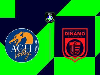 Волейбол. Лига Чемпионов. Мужчины. Квалификация. Любляна (Словения) - Динамо Бухарест (Румыния)