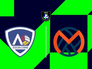 Волейбол. Лига Чемпионов. Мужчины. Квалификация. Левски (Болгария) - МОК Мурса (Хорватия)