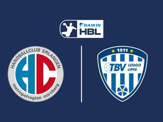 Гандбол. Немецкая бундеслига. Эрланген Лемго Липпи