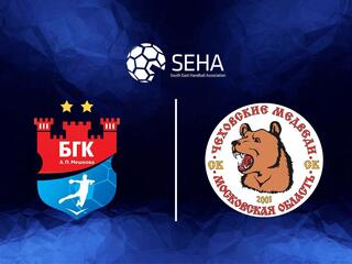 Гандбол. SEHA Газпром Лига. Мешков Брест - Чеховские Медведи