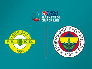 Баскетбол. Чемпионат Турции. Эсенлер Эрокспор - Фенербахче
