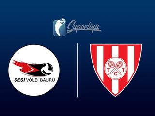 Волейбол Бразилия. Женщины. Суперлига. Регулярный сезон 2025/26. 6 тур. Сези Волей Бауру - Тижука Волей