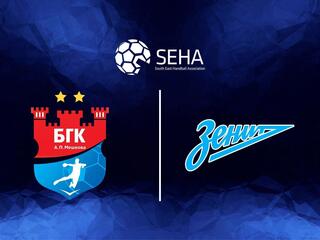 Гандбол. SEHA Газпром Лига. Мешков Брест - Зенит