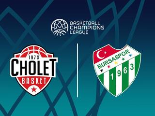Баскетбол. Лига Чемпионов. Шоле (Франция) - Бурсаспор (Турция)