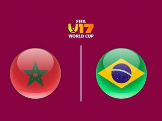 Чемпионат мира среди юношей (U-17). 1/4 финала. Марокко - Бразилия. Трансляция из Катара