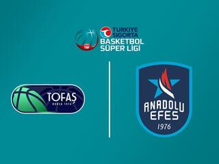 Баскетбол. Чемпионат Турции. Тофаш - Анадолу Эфес