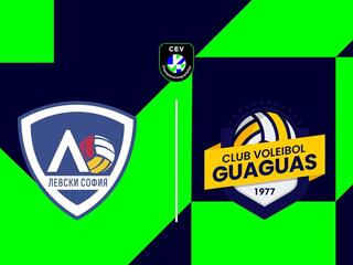 Волейбол. Лига Чемпионов. Мужчины. Квалификация. Левски (Болгария) - Гуагуас (Испания)