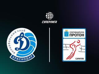 Суперлига. Чемпионат России 2026. Женщины. 11-й тур. Динамо (Краснодар) - Протон (Саратов)