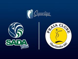 Волейбол Бразилия. Мужчины. Суперлига. Регулярный сезон 2025/26. 8 тур. Сада Крузейро - Прайа Клубе