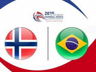 Гандбол. Чемпионат мира 2025. Женщины. Норвегия - Бразилия