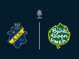 Хоккей Шведская Лига Оллсвенскан. Регулярный сезон 2025/26. АИК (Стокгольм) - Бъёрклёвен (Умео)