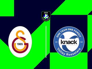 Волейбол. Лига Чемпионов. Мужчины. Галатасарай (Турция) - КНАК Роcселари (Бельгия)