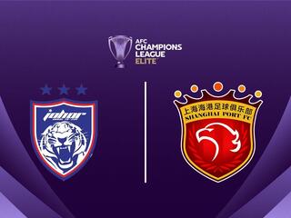 Футбол. АФК Лига Чемпионов Элита. Джохор (Малайзия) - Шанхай Порт (КНР)