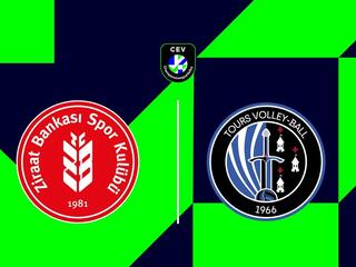 Волейбол. Лига Чемпионов. Мужчины. Зираат (Турция) - Тур (Франция)