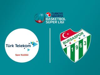Баскетбол. Чемпионат Турции. Тюрк Телеком - Бурсаспор