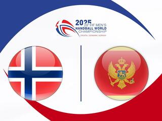 Гандбол. Чемпионат мира 2025. Женщины.Четвертьфинал 2. Норвегия - Черногория