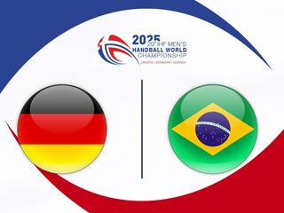 Гандбол. Чемпионат мира 2025. Женщины.Четвертьфинал 1. Германия - Бразилия