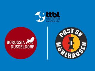 Настольный теннис Мужчины. Бундеслига. Регулярный сезон 2025/26. 10 тур. Боруссия Дюссельдорф - Пост Мюльхаузен