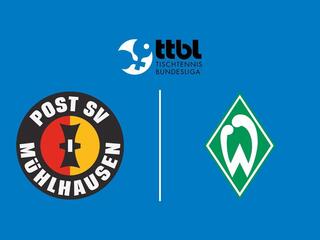 Настольный теннис Мужчины. Бундеслига. Регулярный сезон 2025/26. 11 тур. Пост Мюльхаузен - Вердер Бремен