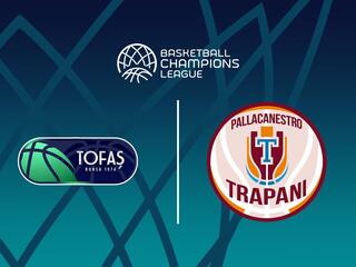 Баскетбол. Лига Чемпионов. Тофаш (Турция) - Трапани (Италия)