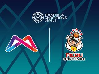 Баскетбол. Лига Чемпионов. Мерсин (Турция) - Остенде (Бельгия)