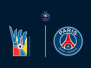 Футбол. Кубок Франции. Вандея Фонтене - ПСЖ