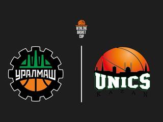Баскетбол. Winline Basket Cup. "Уралмаш" (Екатеринбург) - УНИКС (Казань)