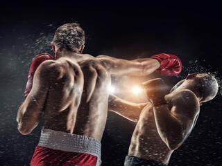 Профессиональный бокс. Лига бокса. Дмитрий Хасиев против Шохаббоса Шукурова. Вахтанг Арутюнян против Амина Кушхова. Трансляция из Нальчика