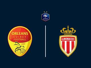 Футбол. Кубок Франции. Орлеан - Монако