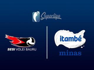 Волейбол Бразилия. Мужчины. Суперлига. Регулярный сезон 2025/26. 14 тур. Сези Бауру - Итамбе Минас