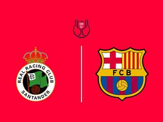 Футбол. Кубок Испании. 1/8 финала. "Расинг" - "Барселона"