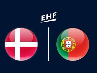 Гандбол. Чемпионат Европы. Мужчины. Дания - Португалия. Трансляция из Дании