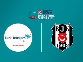 Баскетбол. Чемпионат Турции. Тюрк Телеком - Бешикташ