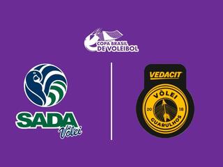 Волейбол Мужчины. Кубок Бразилии 2026. Четвёртый четвертьфинал. Сада Крузейро - Волей Гуарульюс