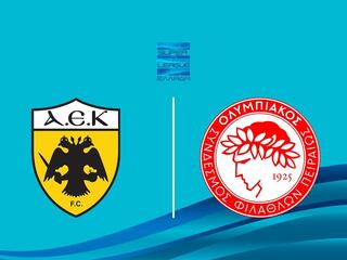 АЕК - Олимпиакос. 2 тайм. Греческая Суперлига