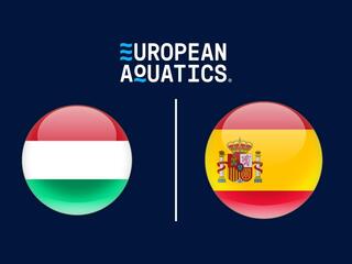 Водное поло. Чемпионат Европы. Женщины. Венгрия - Испания. Трансляция из Португалии