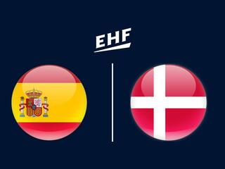 Гандбол. Чемпионат Европы. Мужчины. Испания - Дания. Трансляция из Дании