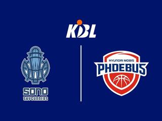 Баскетбол. Чемпионат Южной Кореи. Соно Скайганнерс - Мобис Фебус