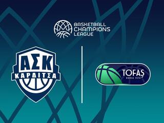 Баскетбол. Лига Чемпионов. Кардицас (Греция) - Тофаш (Турция)