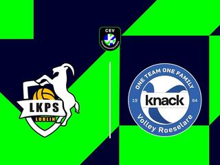 Волейбол. Лига Чемпионов. Мужчины. Лук Люблин (Польша) - КНАК Росселари (Бельгия)