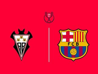 Футбол. Кубок Испании. 1/4 финала. "Альбасете" - "Барселона"