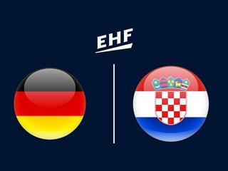 Гандбол. Чемпионат Европы. Мужчины. 1/2 финала. Германия - Хорватия. Трансляция из Дании